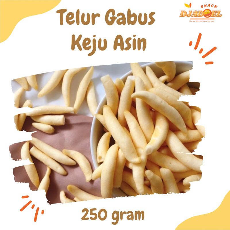 

TELUR GABUS KEJU GURIH/DJADOEL SNACK/CENDOL KEJU/KEJU ASIN/GABUS KEJU RENYAH/TELOR GABUS MURAH