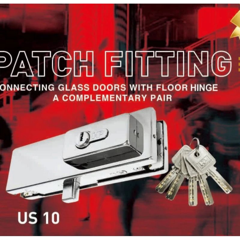 Paket Patch Fitting Set+Floor Hinge Hampton FH HPT 210 Komplit Set