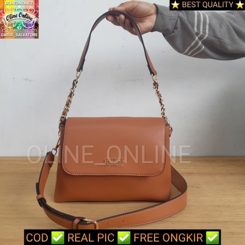 [WODB] tas milena wanita flap destiny jinjing two way bag multifungsi tali panjang pendek cangklong shoulder pundak gs cirebon indramayu majalengka kuningan sindanglaut losari tegal brebes ready stock instan