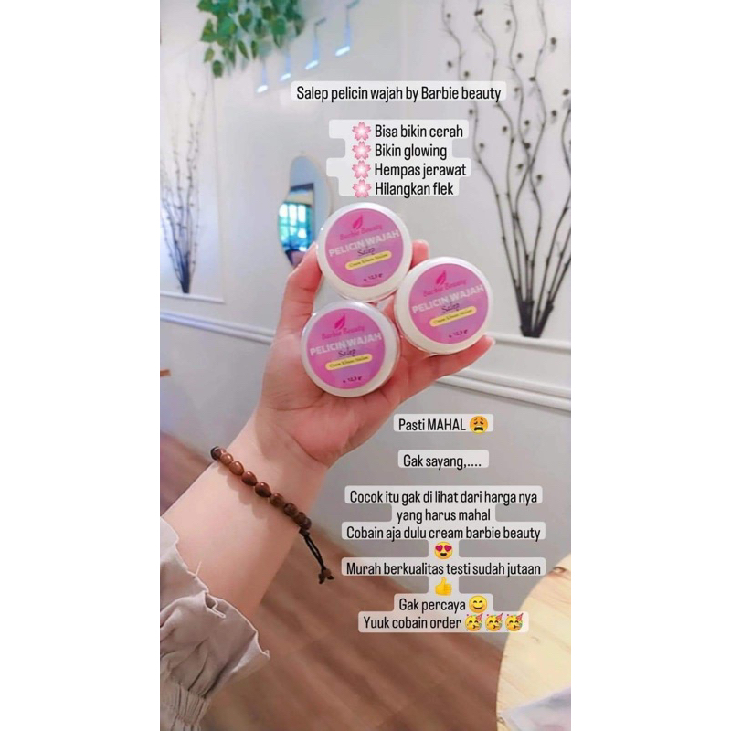 Pelicin Wajah Barbie Siang & Malam