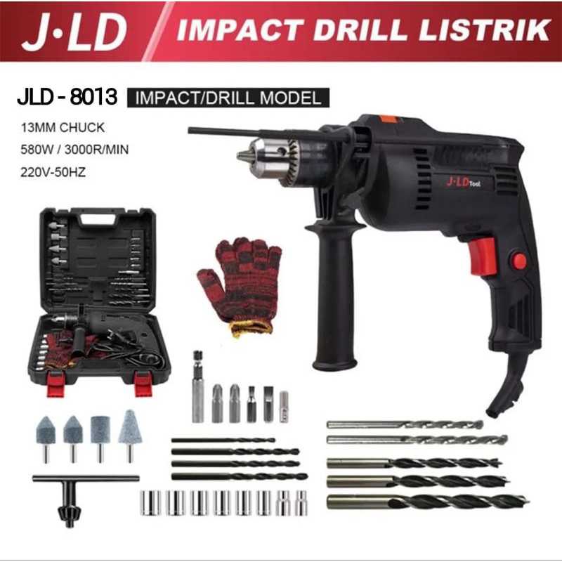 COD JLD Mesin Bor Beton 13mm-Bor impact 13mm j8013 JLD Tools Mesin Bor Listrik Elektrik /Electric Im
