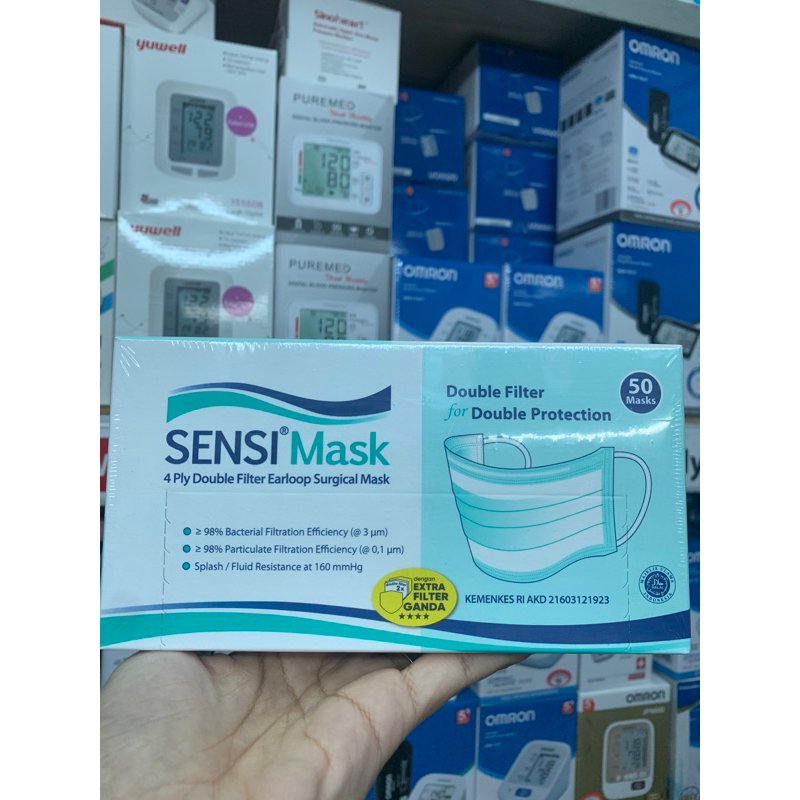 Masker Karet Sensi/Masker Sensi Earloop isi 50