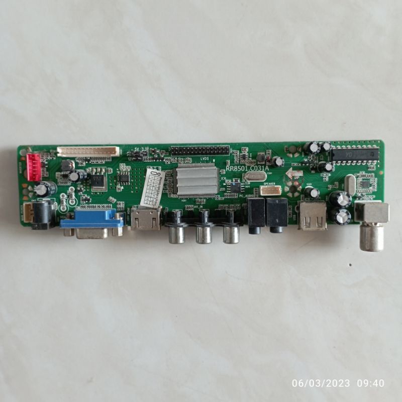 mb mobo mainboard module mesin tv vrista RR8501.CO031A