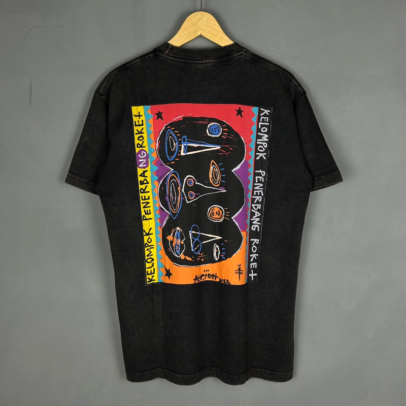 KAOS BAND KELOMPOK PENERBANG ROKET X ALIPJON 'TIGA BERMUDA' OFFICIAL MERCHANDISE