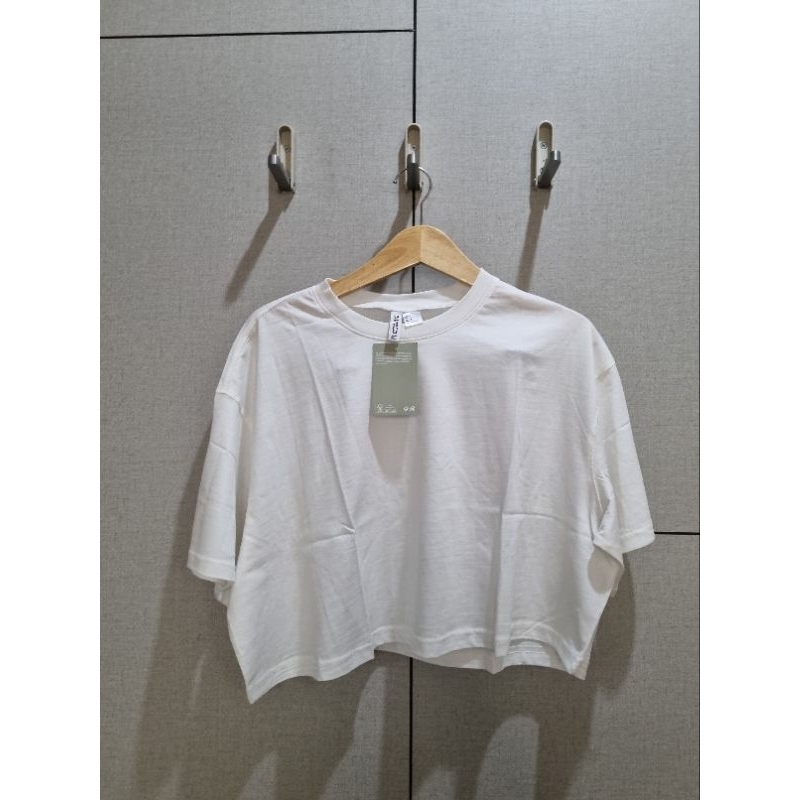 Hnm Crop Top / Crop Top Polos Hnm