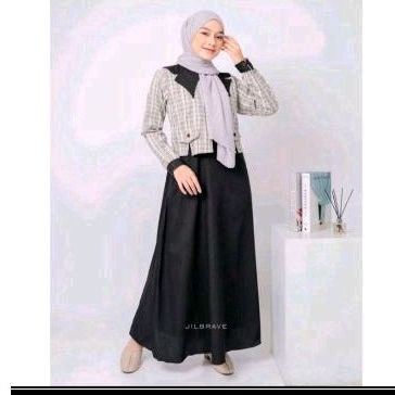 Jilbrave Jenna Dress 3.0 original jilbrave || Nadine dress jilbrave gamis lebaran big sale habisin s