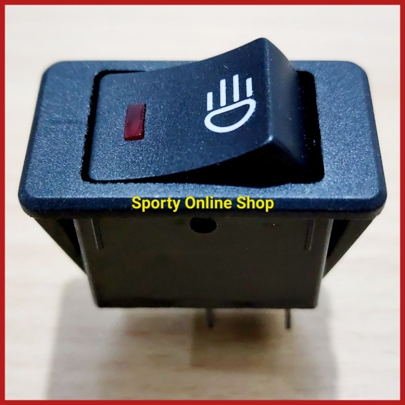 Saklar Lampu Fog Lamp Switch Lampu DC 35A 12V