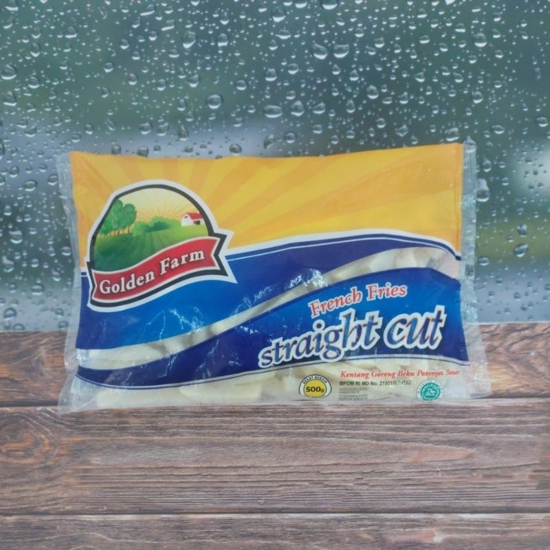 

GOLDEN FARM FRENCH FRIES STRAIGHT CUT 500GRAM