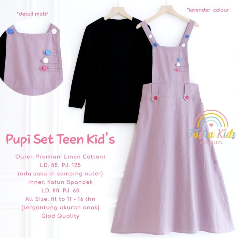 pupi set teen kids by fasha kids