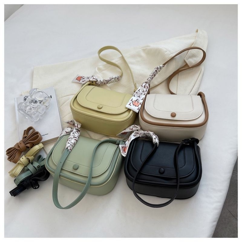 (FREE TWILLY) YF GLORIA - TAS SELEMPANG WANITA / TAS BAHU / SLING BAG / SHOULDER BAG