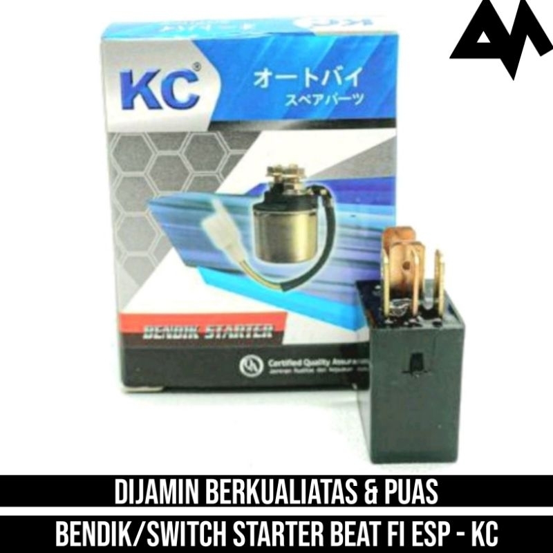 Bendik Switch Starter Stater Beat Fi Esp Genio Scoopy Ori Karbu Injeksi Honda Sparepart Kc