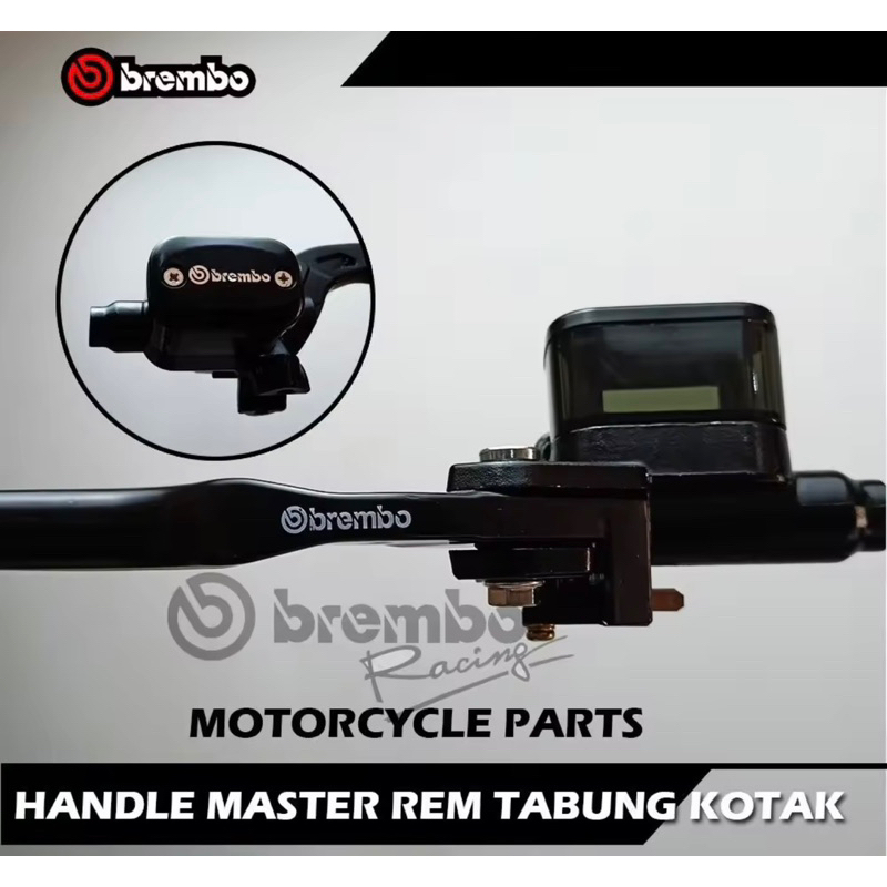 COD Master Rem Classic Brembo Model Kotak Set Klasik Handle Kiri Kopling Universal