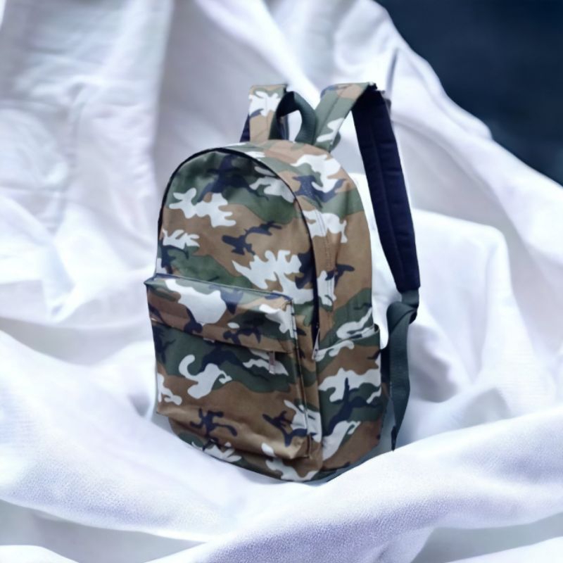 Ransel Loreng Army Tas Sekolah Anak Sd laki Laki Tas Punggung-Gendong-Backpack