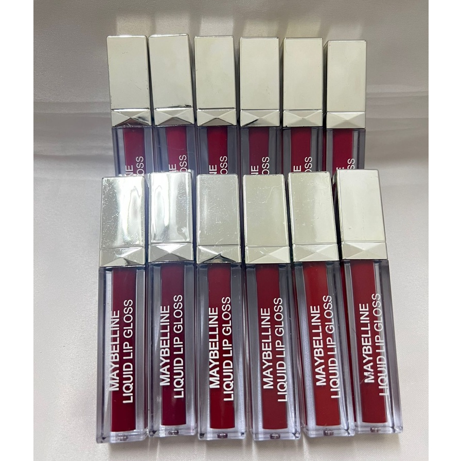 [12pcs] Lipcream Maybelline Matte Colors / Lipstick Cair Maybelline HZ9015