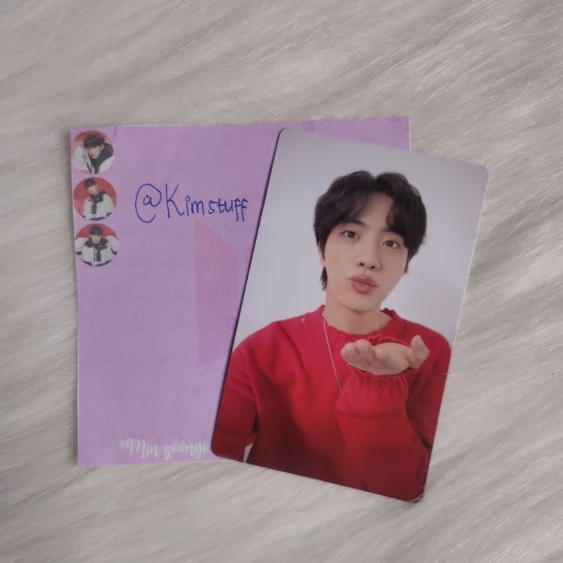 PC / PHOTOCARD JIN RENEWAL JAPAN JP BTS OFFICIAL
