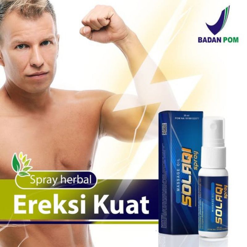 SOLAQI SPRAY ORIGINAL HERBAL 100% ASLI BPOM