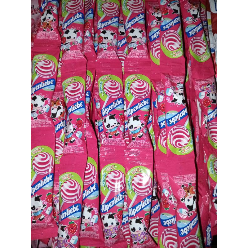 

ALPENLIEBE STRAWBERRY 1 RENCENG ISI 10PCS