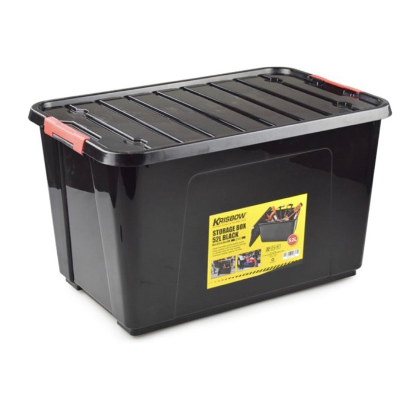 Krisbow 52ltr storage box kotak perkakas kotak penyimpanan