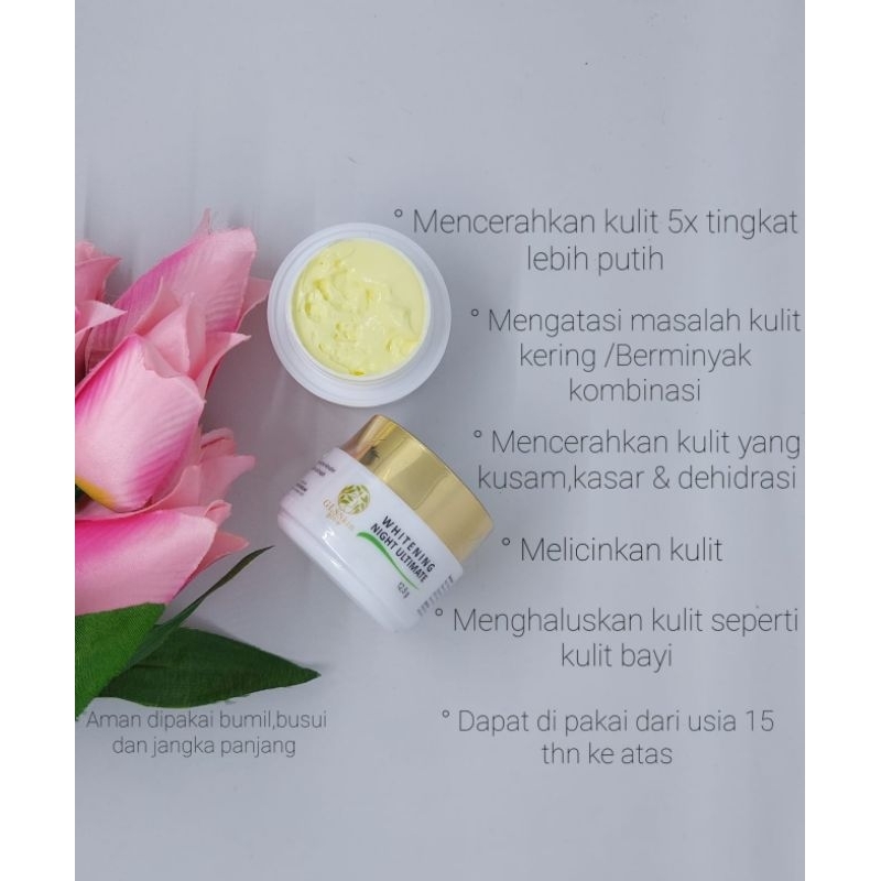 GLSskin whitening night ultimate