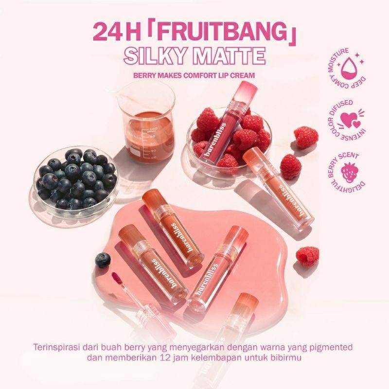 BNB Barenbliss Berry lip matte makes comfort