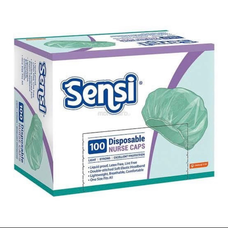 Sensi Nurse Cap 100 pcs