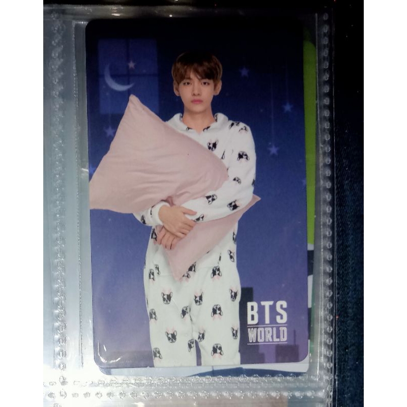 pc / coupon Taehyung / V album BTS world