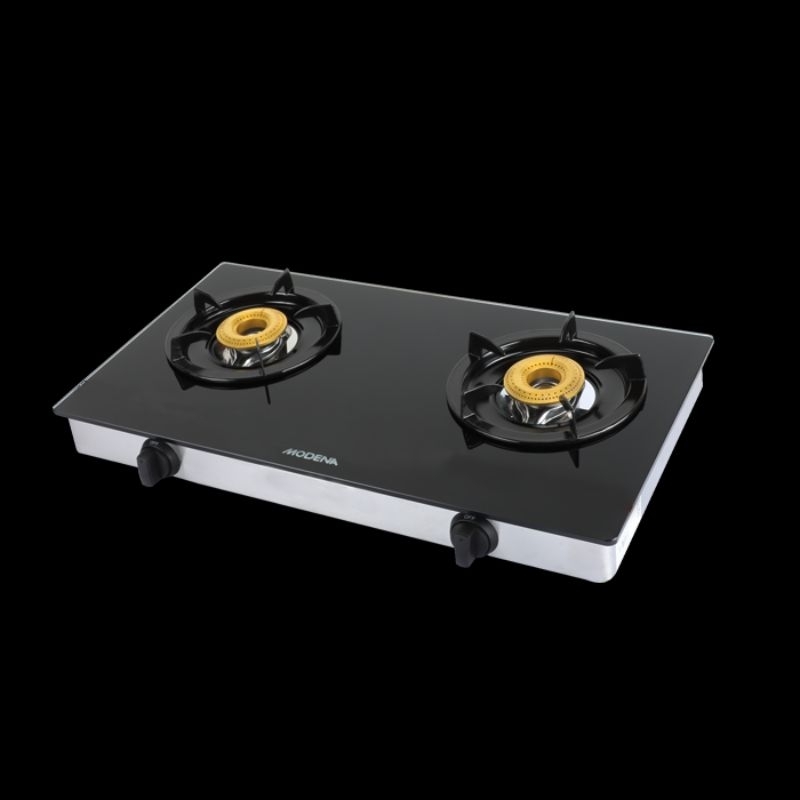 Kompor Gas 2 Tungku Kaca MODENA PC 2721 L
