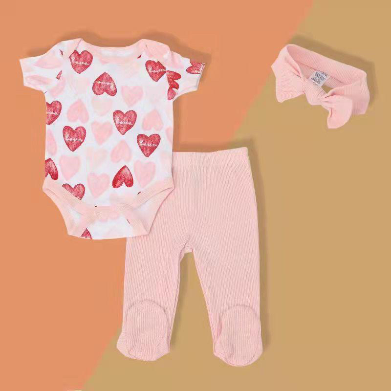 BABY K2 - ( A ) Bodyset Baby 3 in 1 MOTIF BOY &amp; GIRL