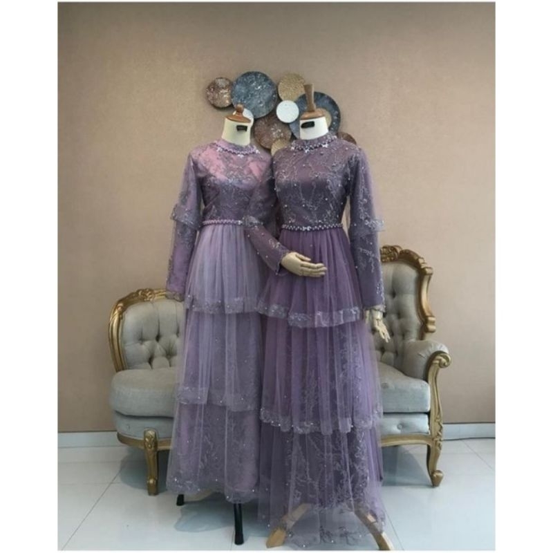 ISABELLA DRESS MEWAH/ DRESS KONDANGAN PESTA / WISUDA