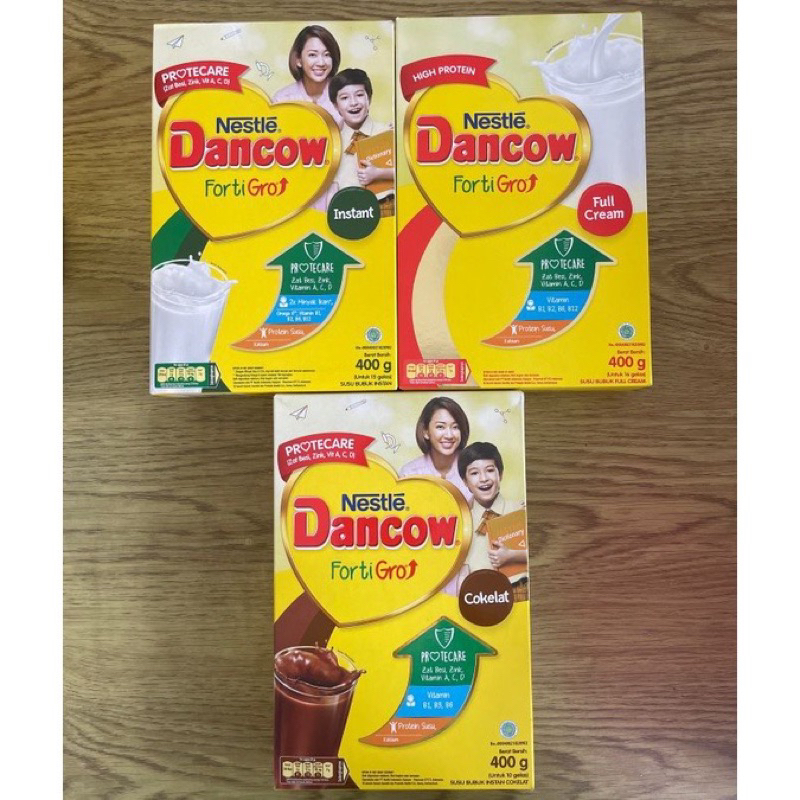 

DANCOW FORTIGRO INSTAN COKLAT/ INSTANT/ FULL CREAM 400gr