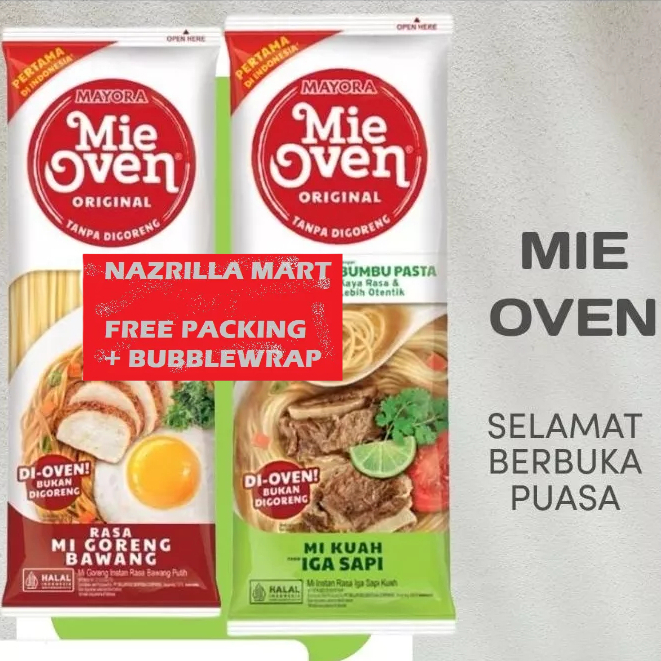 

mie oven / ramyon / mie oven iga sapi / noodle / mie instan / mayora mie oven