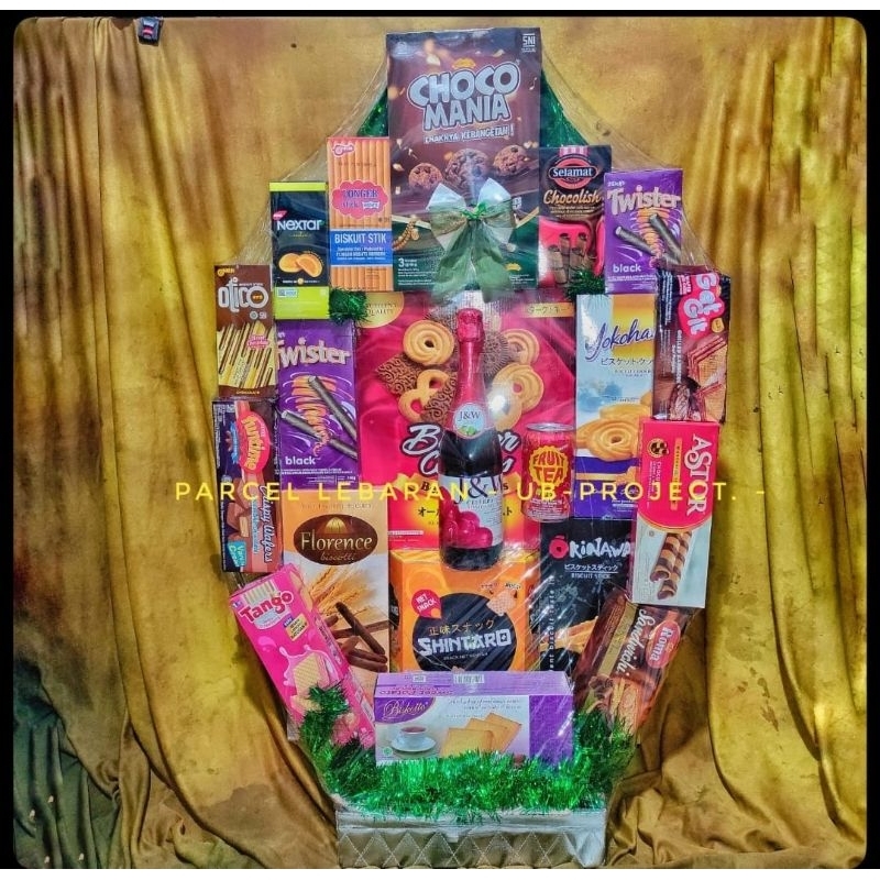 

PARCEL HAMPERS SNACK LEBARAN - NATAL & TAHUN BARU - size XL