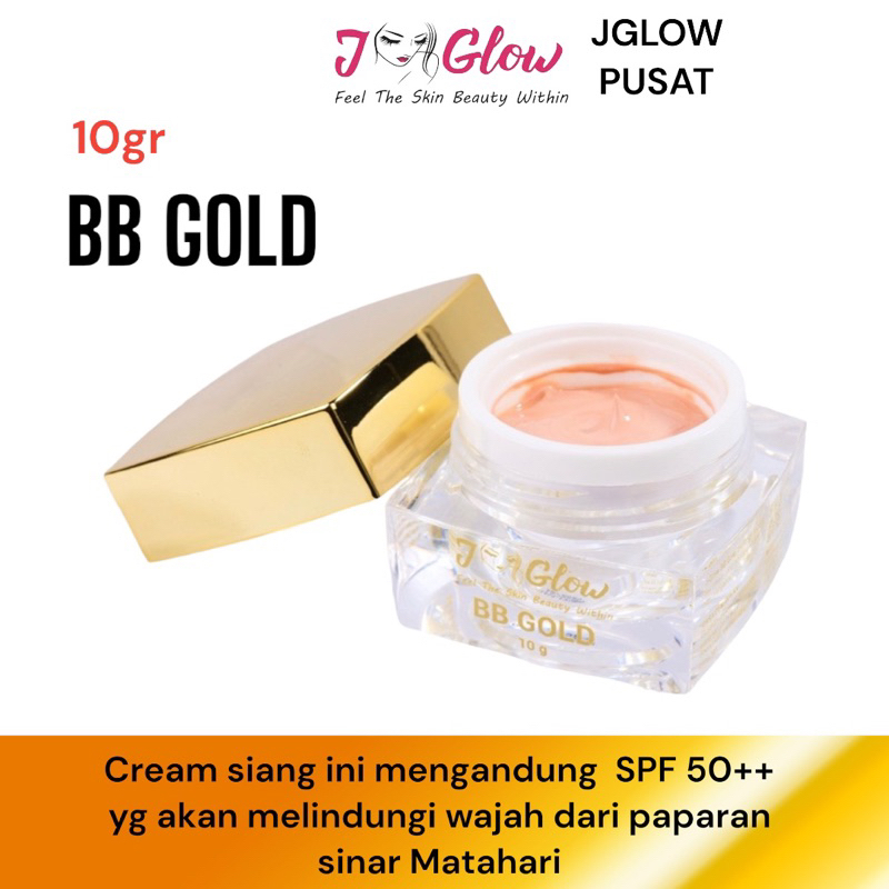 JGLOW BB GOLD 10Gr SPF 50++ UV FILTER