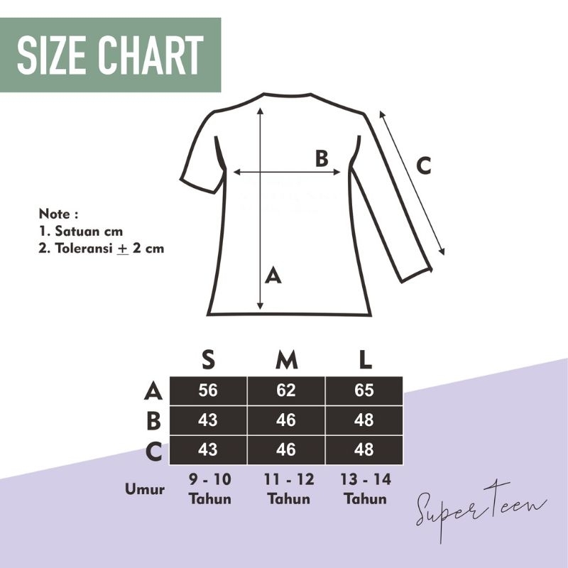 BAJU ANAK PEREMPUAN TANGGUNG REMAJA / KAOS ANAK PEREMPUAN TANGGUNG REMAJA / PAKAIAN ANAK CEWEK KAOS ANAK CEWEK LENGAN PANJANG KOREA BRAND SUPERTEEN 9 - 14 TAHUN