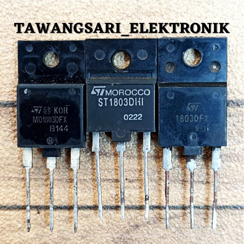 MD1803DFX TR HORISONTAL ST1803DHI ORI TR 1803 HORIZONTAL ST1803