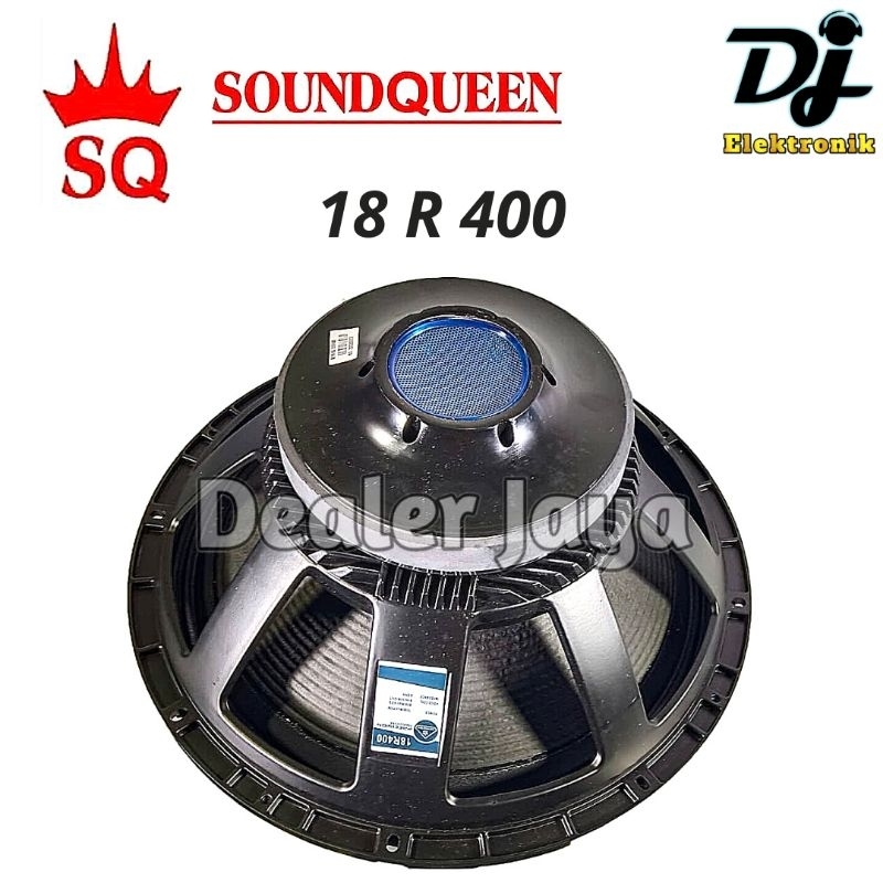 Speaker Komponen Soundqueen 18 R 400 / 18R400 - 18 inch