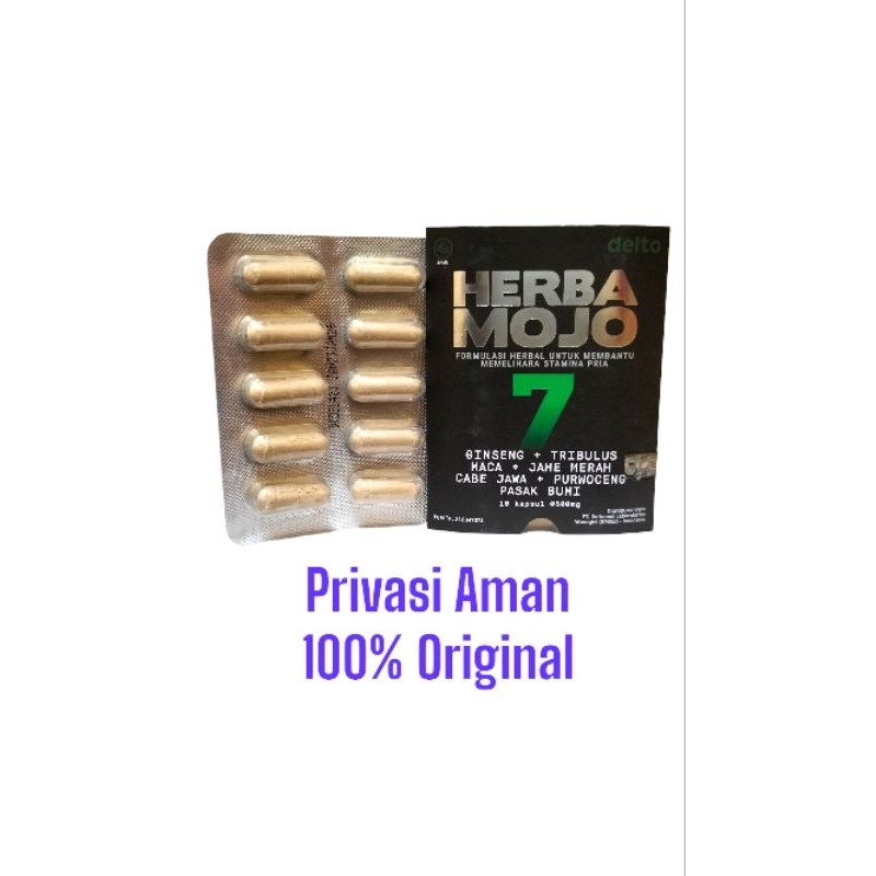 Herbamojo Blister isi 10 kaplet Herbal