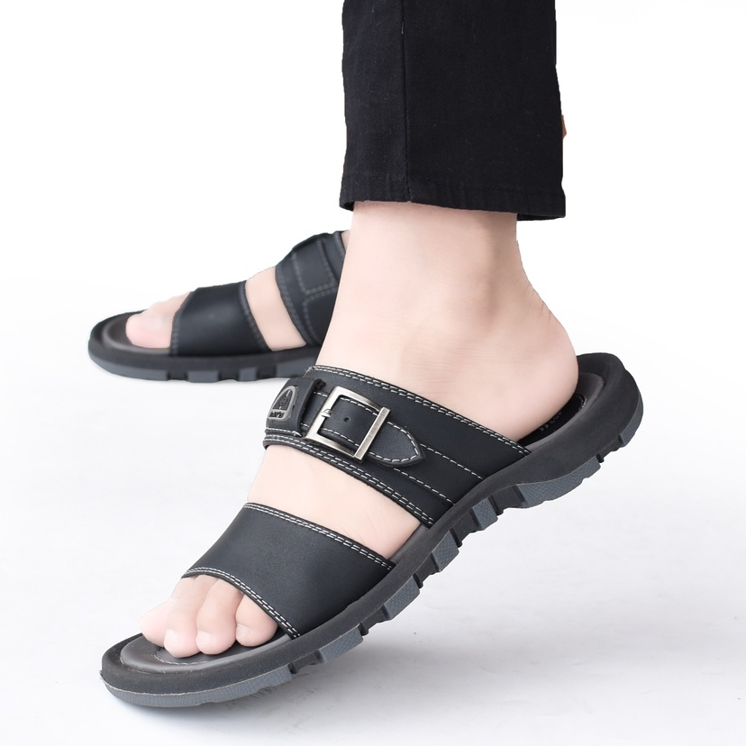 sandal pria davis fashion slop original sandal slop pria 100% original kasual sandal slide flip flop slop pria untuk lebaran keren sandal pria terlaris