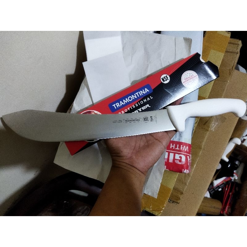 ID PISAU SEMBELIH TRAMONTINA BULLNOSE 12INCH ORIGINAL
