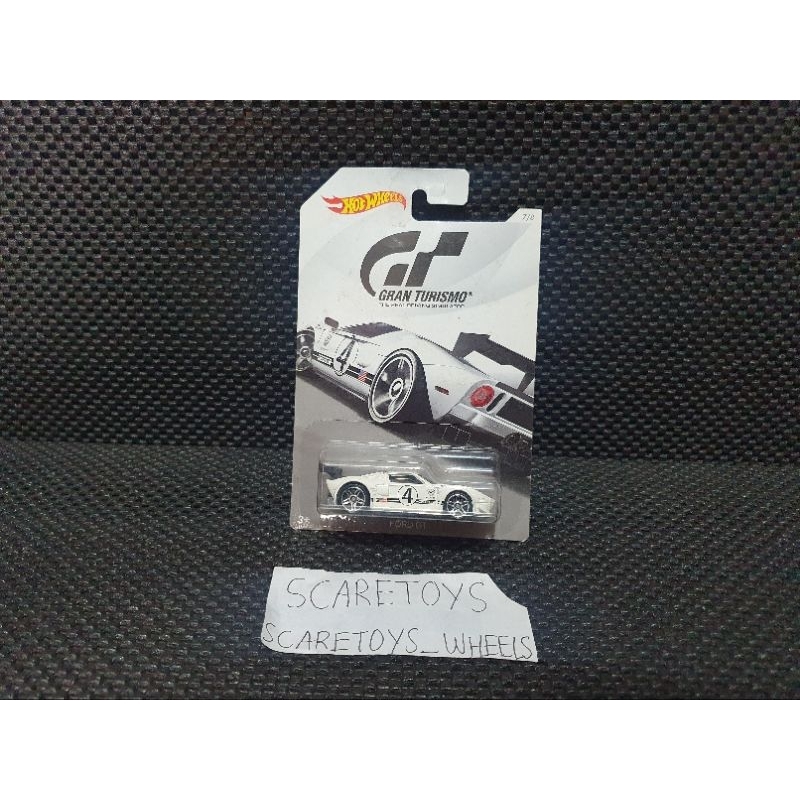 hot wheels Ford gt gt40 putih gran turismo 2018