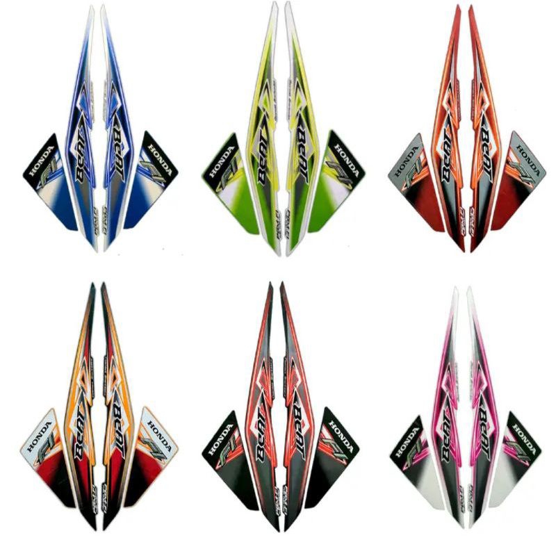 STRIPING/LIS BODY MOTOR HONDA BEAT 2013