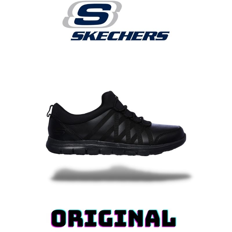 Skechers Slip On Full Black Original