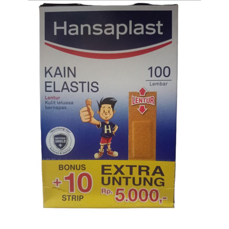 Handsaplast Hansaplast kain Elastis isi 100 + 10 pc