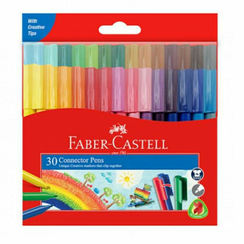 

Connector pen Faber Castell 30 warna