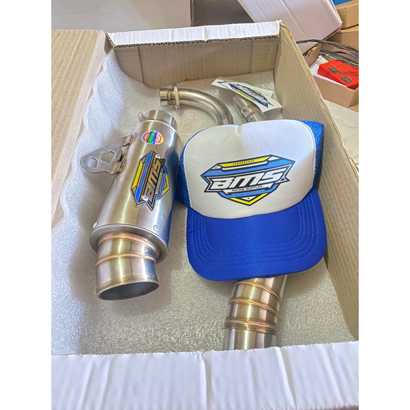 knalpot satu set bms untuk segala motor herex