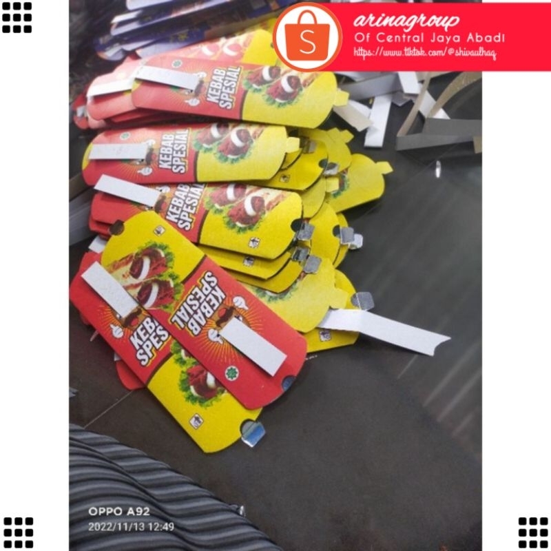 

150 LEMBAR KERTAS KEBAB TARIKAN UKURAN 24 × 9,2 BAHAN IVORY PUTIH HIGH QUALITY | KOTAK KEBAB KEKINIAN | DUS KEBAB VIRAL | KEMASAN KEBAB KEKINIAN | BOX KEBAB VIRAL PRODUK TERBARU | ARINA SHIVA GROUP 5806