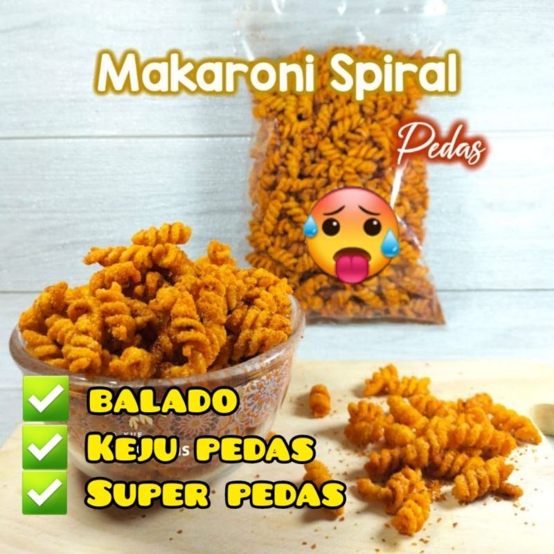 

MAKARONI SPIRAL VIRAL MURAH 250 GR | 3 VARIAN RASA