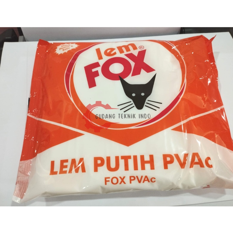 

Lem Putih PVAc FOX Orange 700 Gram / Lem PVAc Putih FOX Orange 700 GR