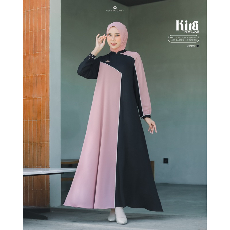 Kira dress mom ,gamis alfasa