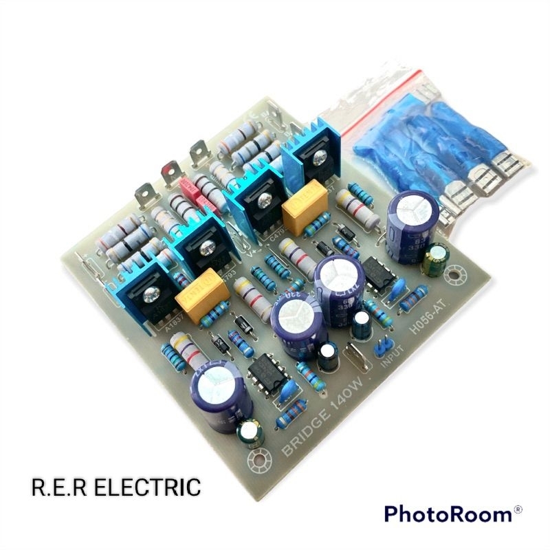 KIT DRIVER OCL 140W BTL BRIDGE PCB FIBER FR4